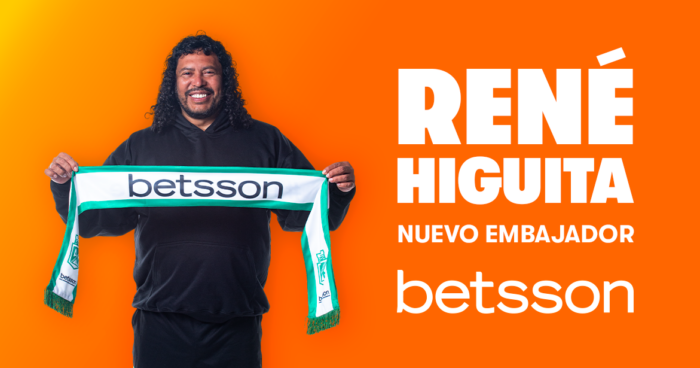 Rene Higuita nuevo embajador de Betsson